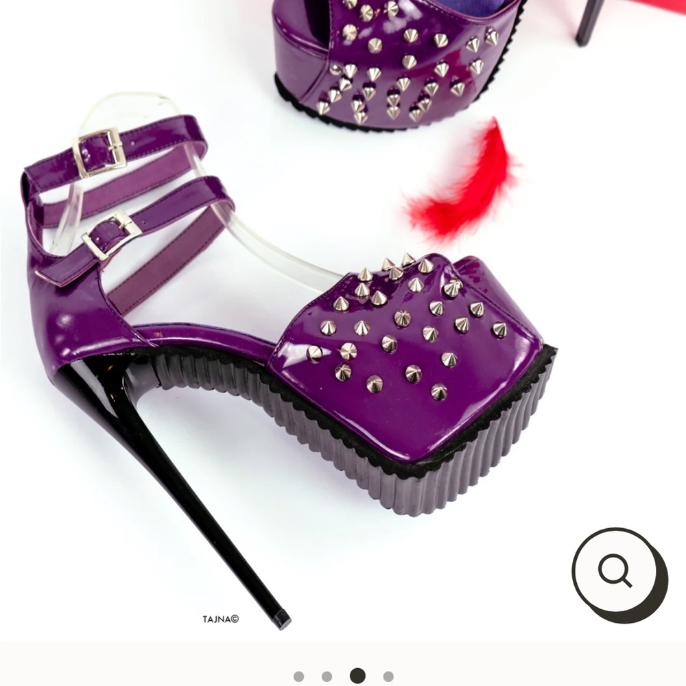 Tajna Purple Pencil High Heels EU 40